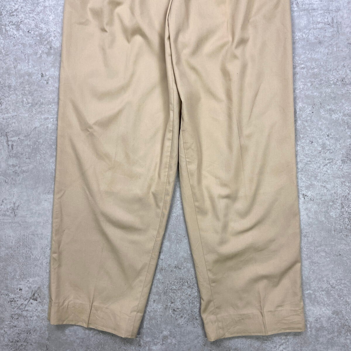 TRUST COMPANY 2タック ワイドスラックスパンツ メンズW31 古着 ライト