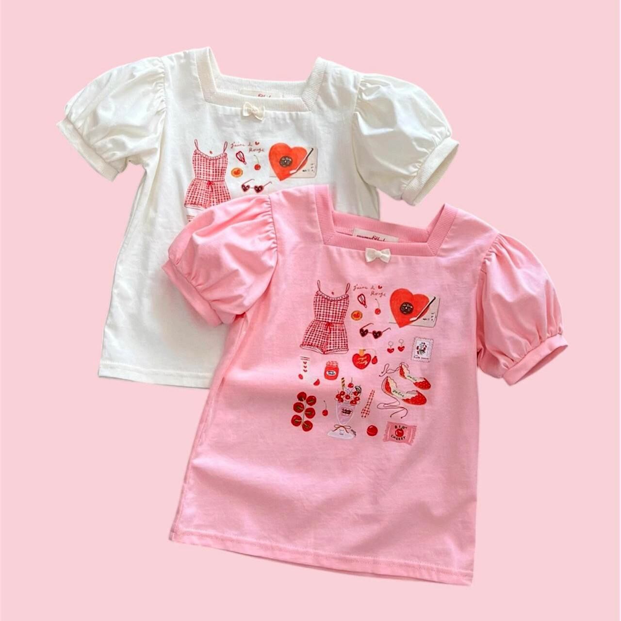 «sold out»«mumu&baba» ローラトップス 2colors