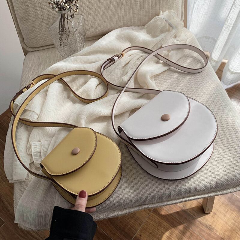 フレンチニッチ人気のEignスモールバッグフィメール2020ニューウェーブバージョンワイルドワンショルダースラングファッションサドルバッグ Tiancai_Wing_Bag4977120