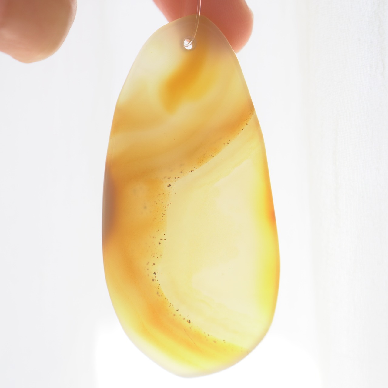 Caramel Latte 03 - アゲートヒーリングチャイム / Agate Sun Catcher Wind Chime 457