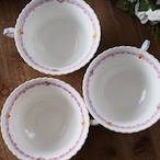 Cauldon Pink Floral||コウルドン 優美なピンクの花々 アンティーク カップ&ソーサー 6客セット thumbnail 4