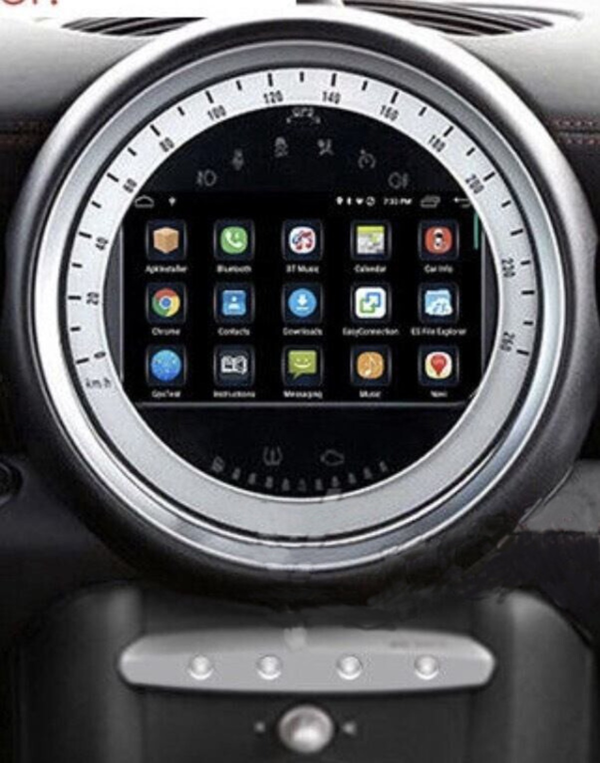 ◇BMW MINI ミニ R56 2007〜2010 アンドロイドナビ 前期 アンドロイド 