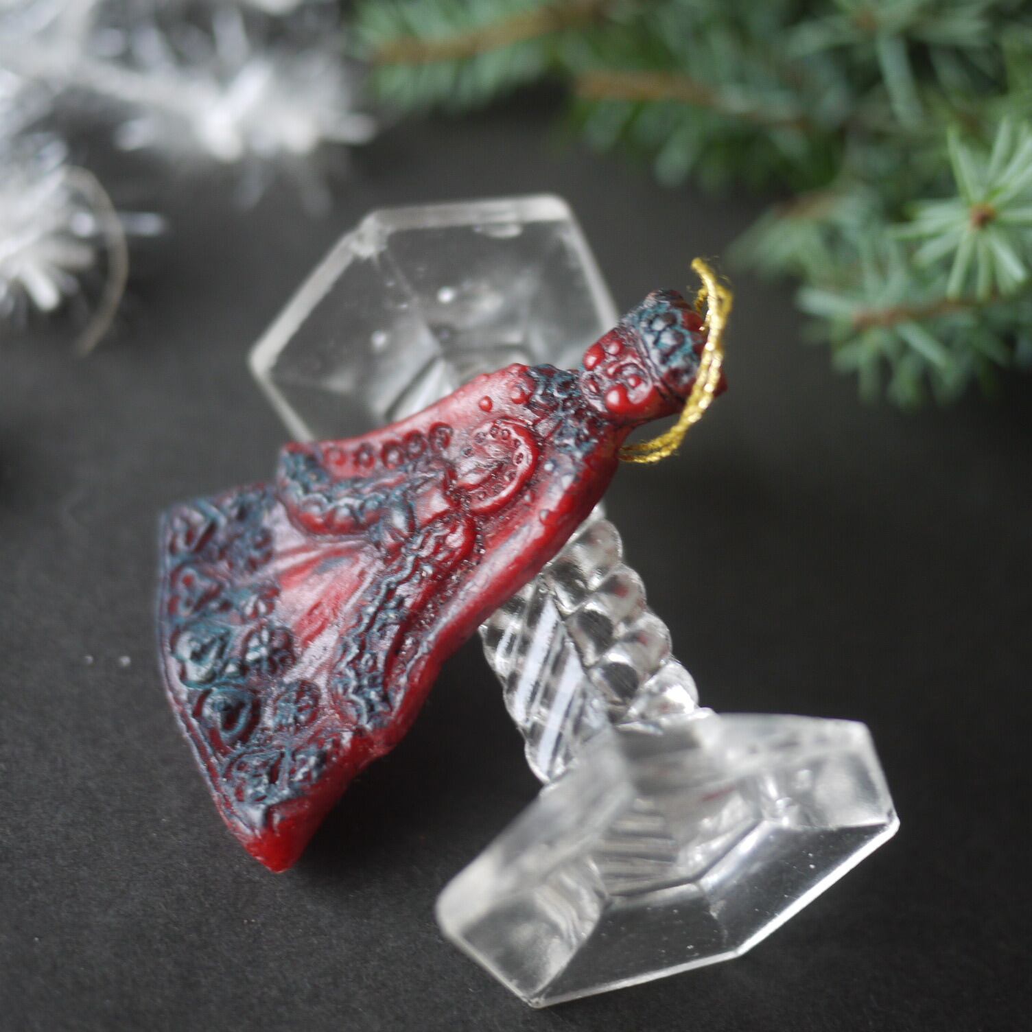 天使と聖人 ワックスオーナメント ドイツ | こりすのパン屋Base店