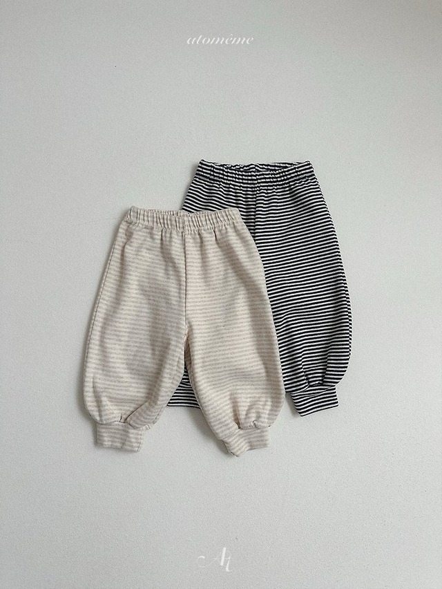 【予約】Bunny Stripe Pants / atomeme