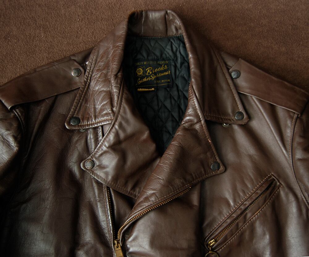 70s BROOKS BROWN RIDERS XL | SECOND TIME GLORY 70s BROOKS BROWN RIDERS XL | SECOND TIME GLORY