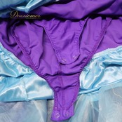 社交ダンス 衣装 スタンダードドレス ドレス スタンダード ワンピース 紫 フロート in the MOOD インザムード デモ 競技 ダンス パーティ 発表会 パープル系 ブルー系 光沢感 レディース おしゃれ スカート 3枚重ね ダンスウェア 発表会衣装 フロア用