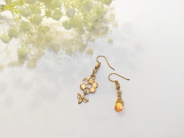 アトリエSATO  はちみつピアス