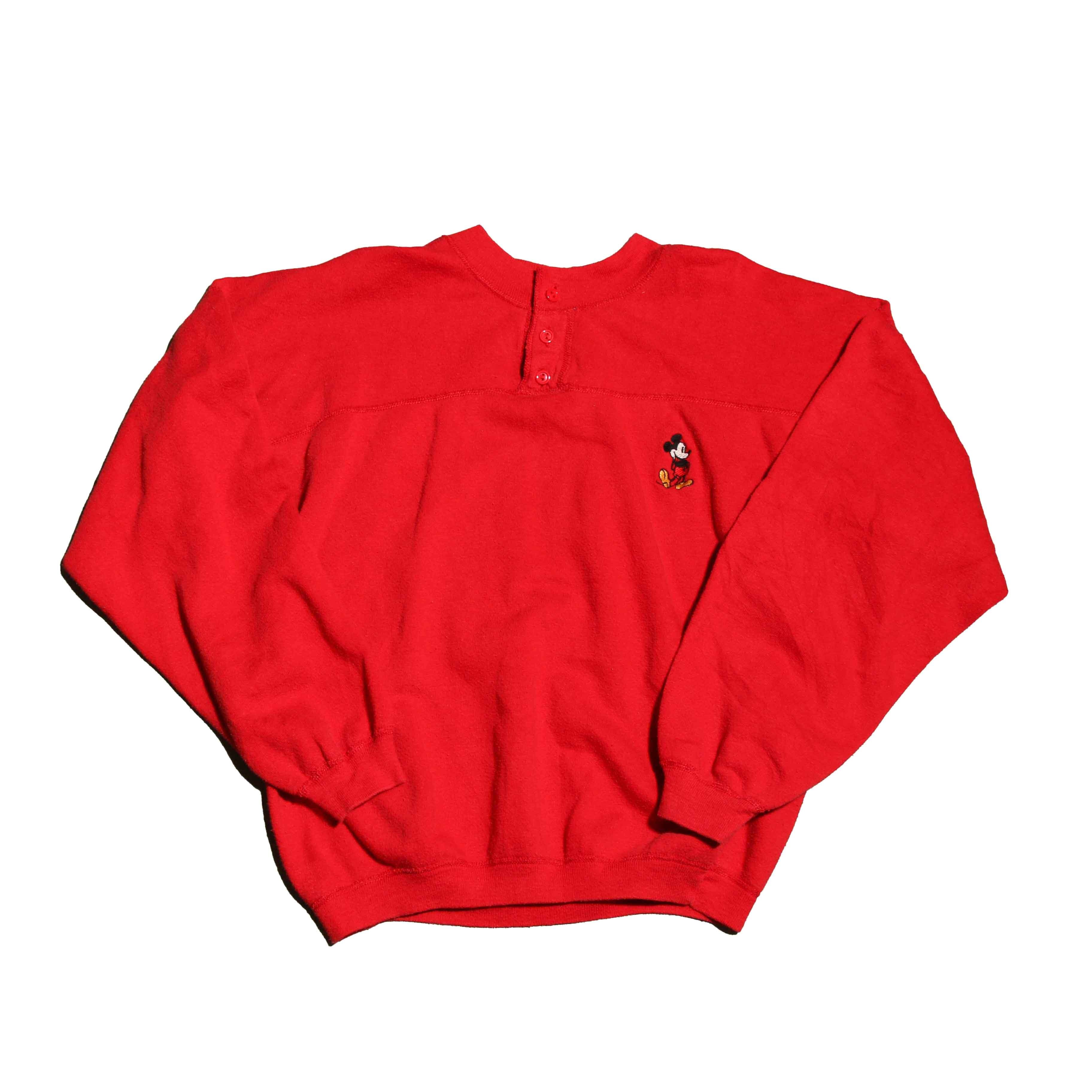 Mickey 80sVintage HenryNeckSweatTops