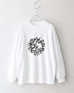 my beautiful landlet SUPIMA COTTON OVERSIZE T-SHIRT WHITE