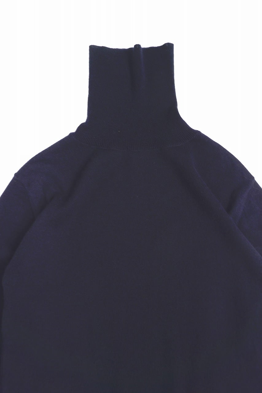 Cashmere Silk High Neck P/O