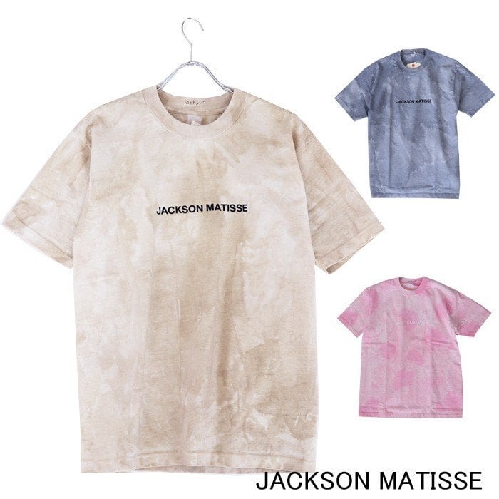 ジャクソンマティス JACKSON MATISSE ジャクソンマティス Tie-dye Tee 半袖Tシャツ カットソー ダイダイ メンズ JACKSON MATISSE/ジャクソンマティス Tie-dye Tee 半袖Tシャツ