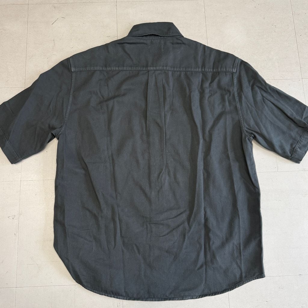 LEMAIRE ルメール デニムシャツ コットン フロントポケット 半袖 LEMAIRE ルメール 25SS DENIM SHIRT デニムシャツ SH1174 LD1041