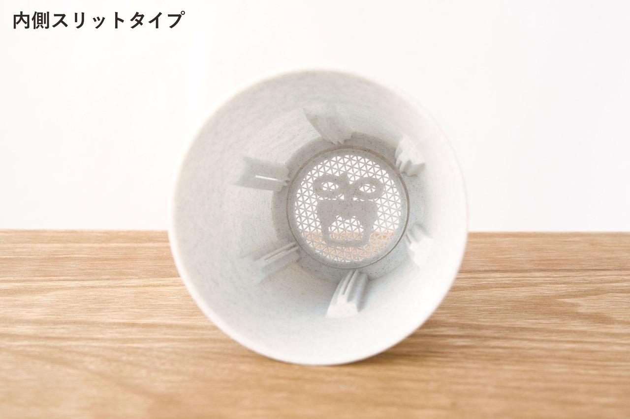 すらり鉢(3号サイズ)|ストーングレー