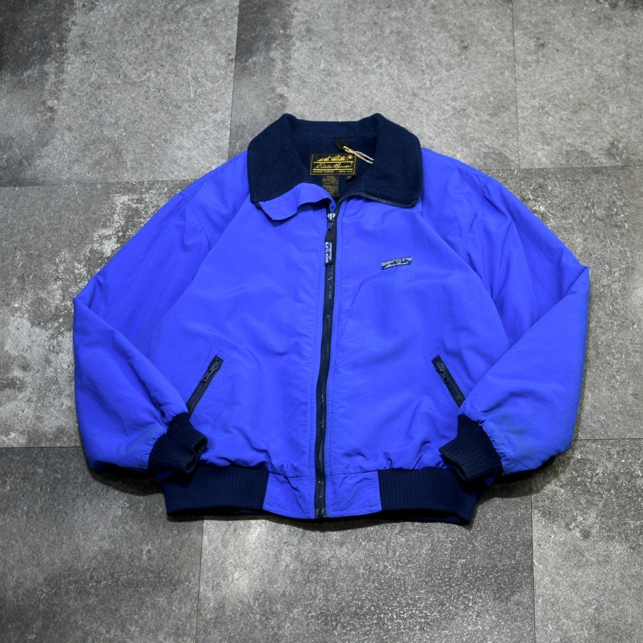 80's~ Eddie Bauer nylon fleece jacket