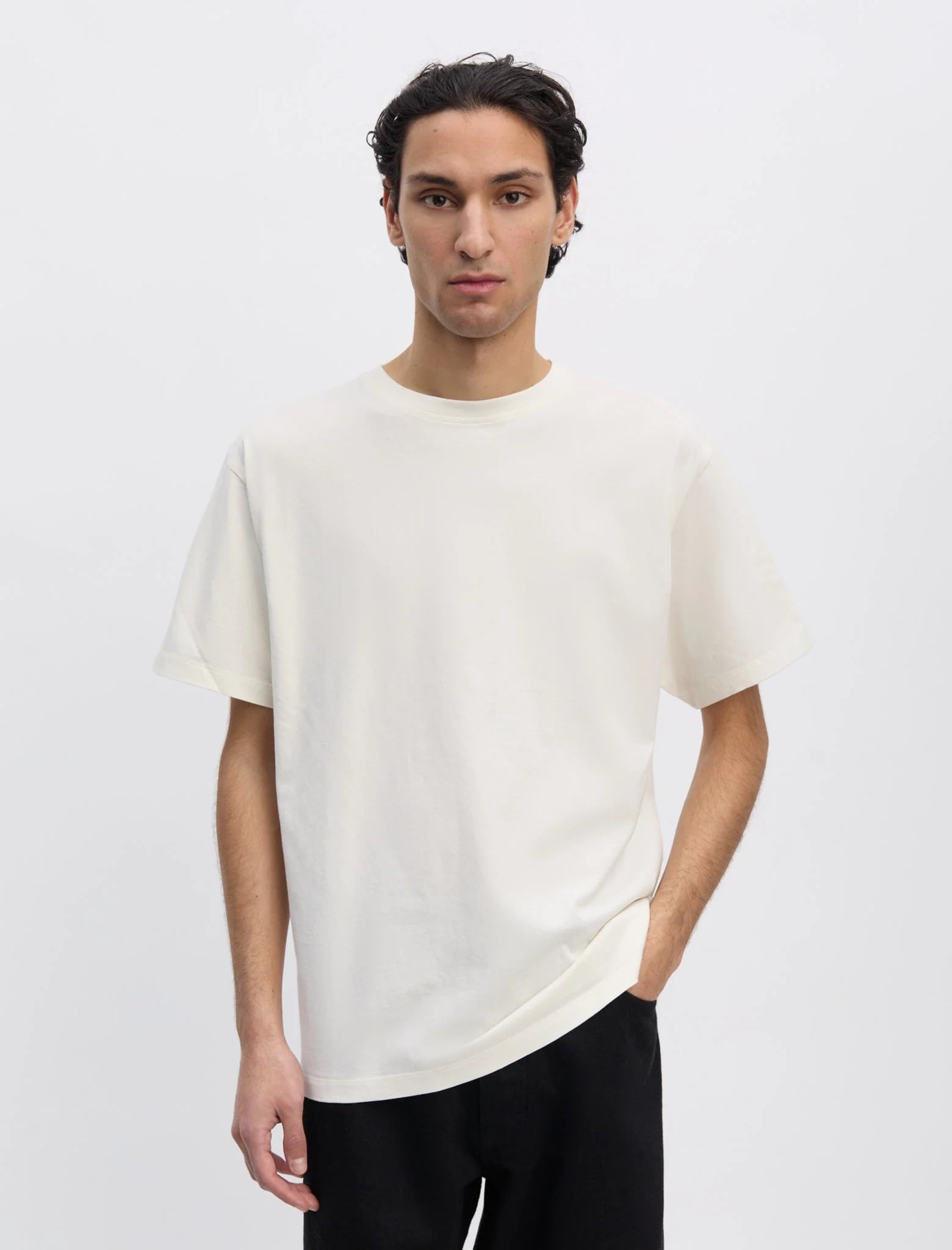 ANOTHER ASPECT ANOTHER T-Shirt 1.0 Antique White | BEST PACKING STORE