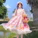 ✞ スウィートアニマル柄ワンピースドレスOP キュート カジュアル ✞ゴスロリ SM ミリ 甘ロリ クラロリ 和ロリ エレガント 黒ロリ 姫ロリ 華ロリ BB-BB5606052