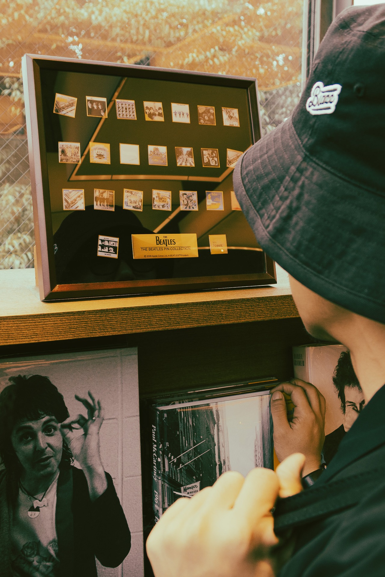 LOGO PATCH Organic Cotton Bucket Hat [BLACK]