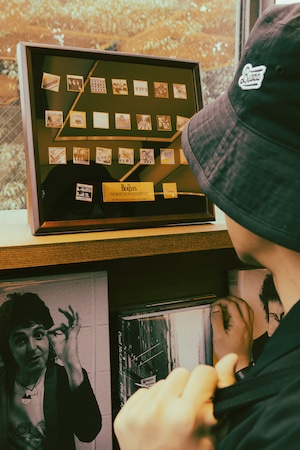 LOGO PATCH Organic Cotton Bucket Hat [BLACK]