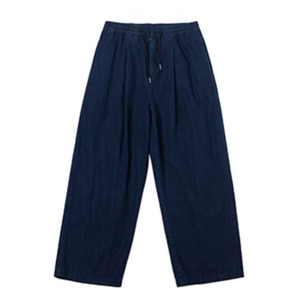 薄手ウエストドローストリングデニム　0706