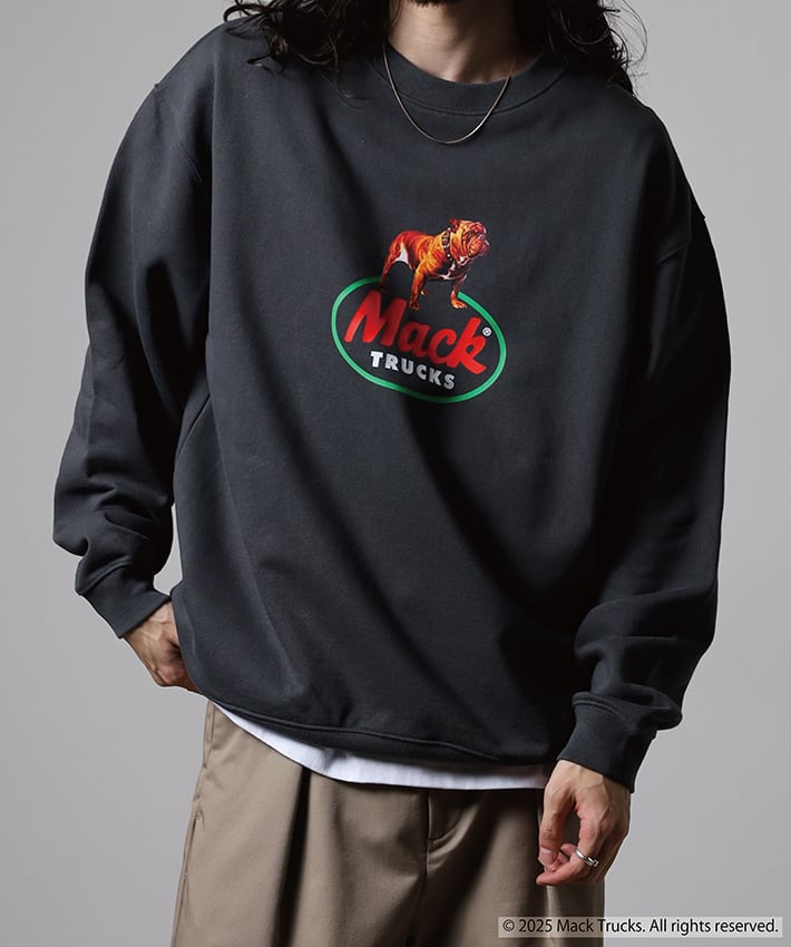 MACK TRUCKS / マック・トラックス ロゴ プリント オーバーサイズ