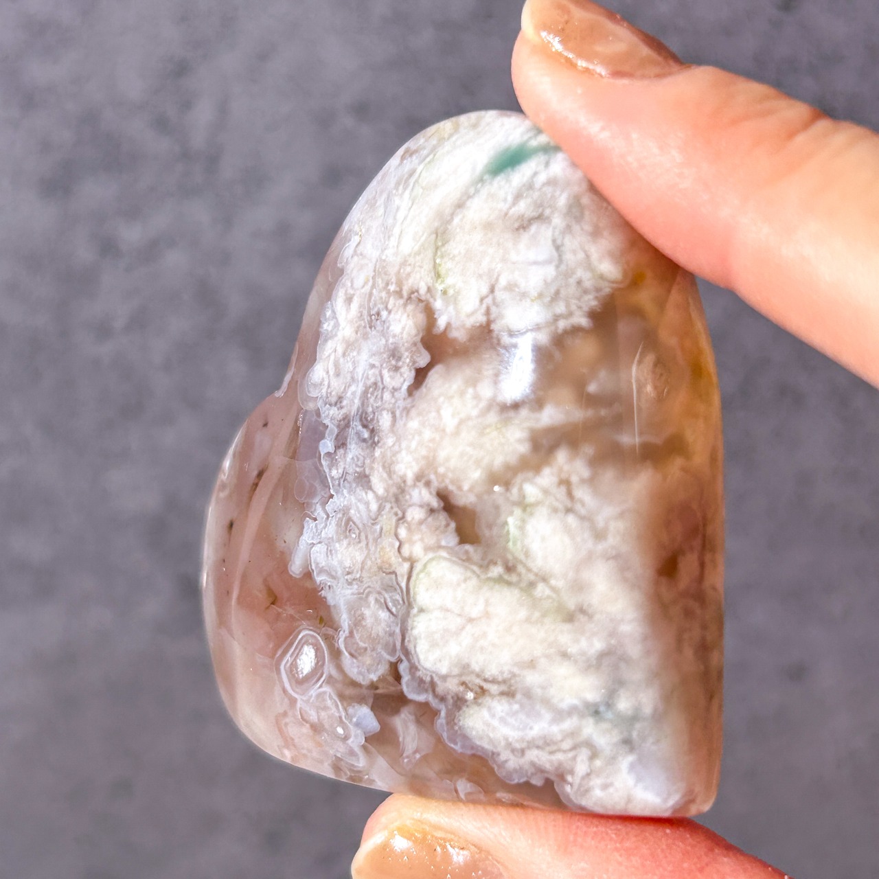 フラワーアゲート ハート