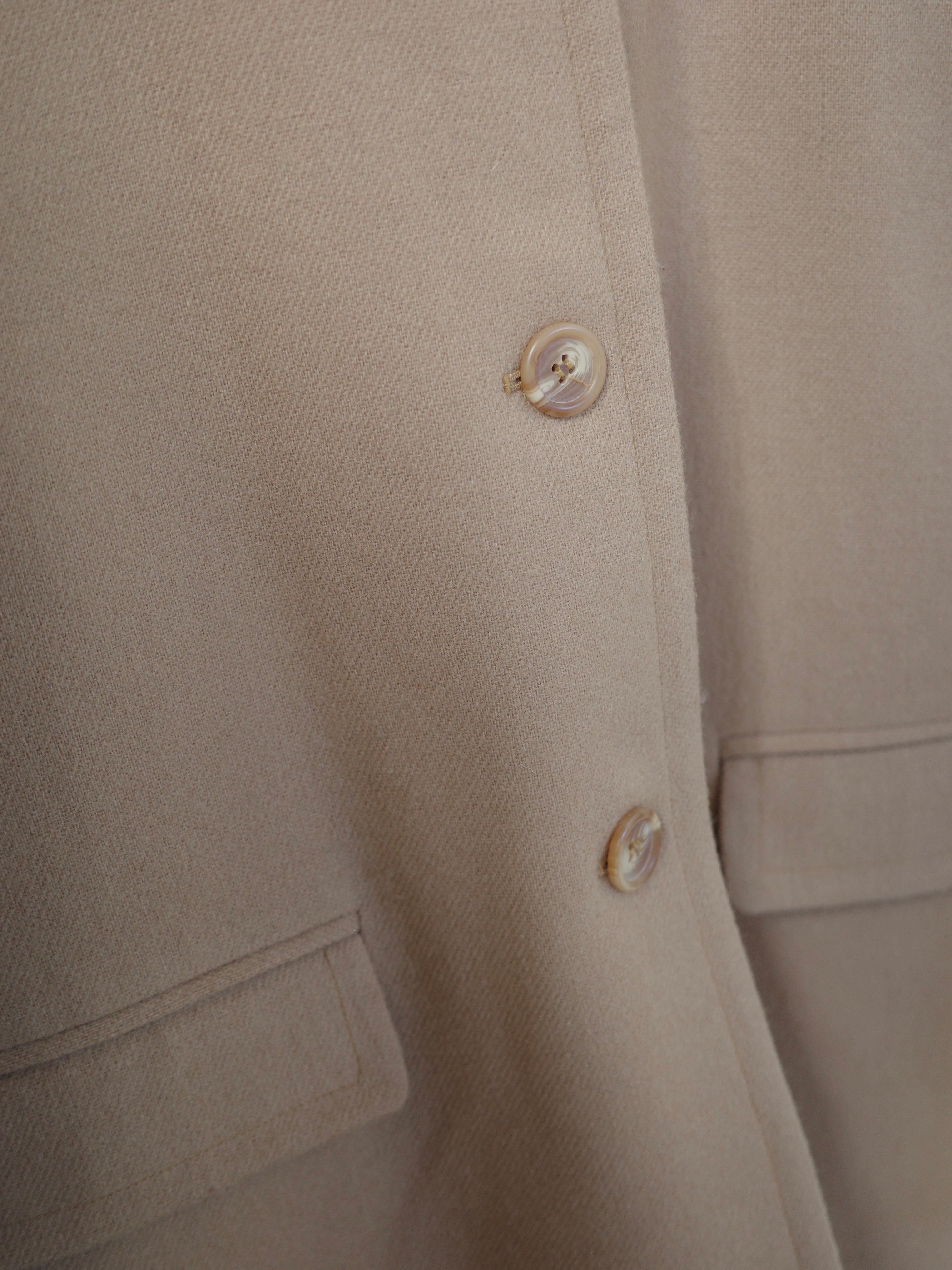ジャケット・アウター sheller pure lambs wool jacketcoat BEIGE pure lambs wool jacket coat – shéller / シェリエ