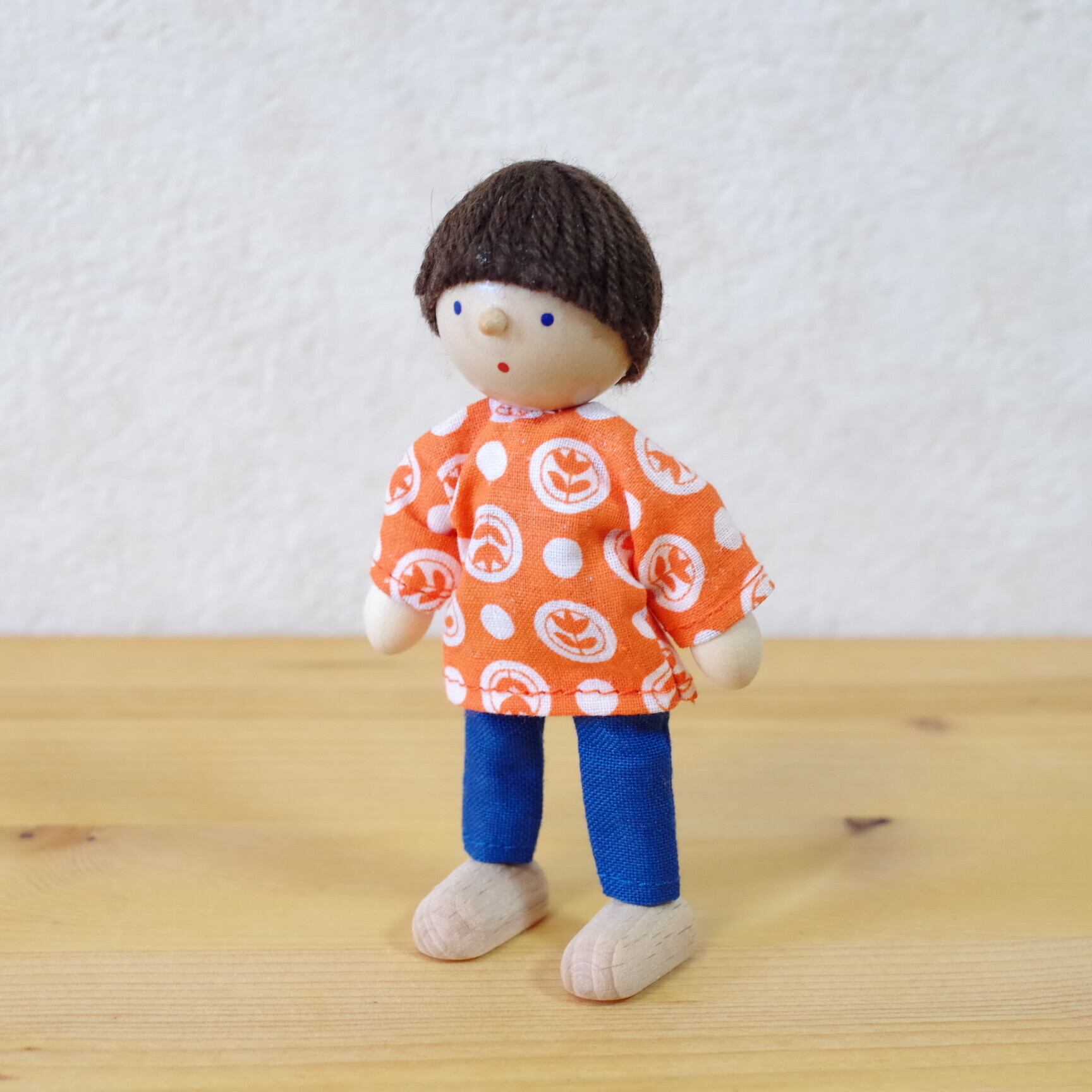 ヘアビック 男の子 オレンジ | 木のおもちゃ専門店 おもちゃ箱