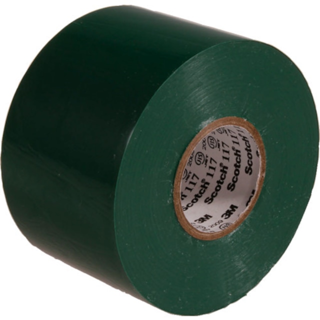 ３Ｍ　ビニールテープ　１１７　緑　５０ｍｍＸ２０ｍ