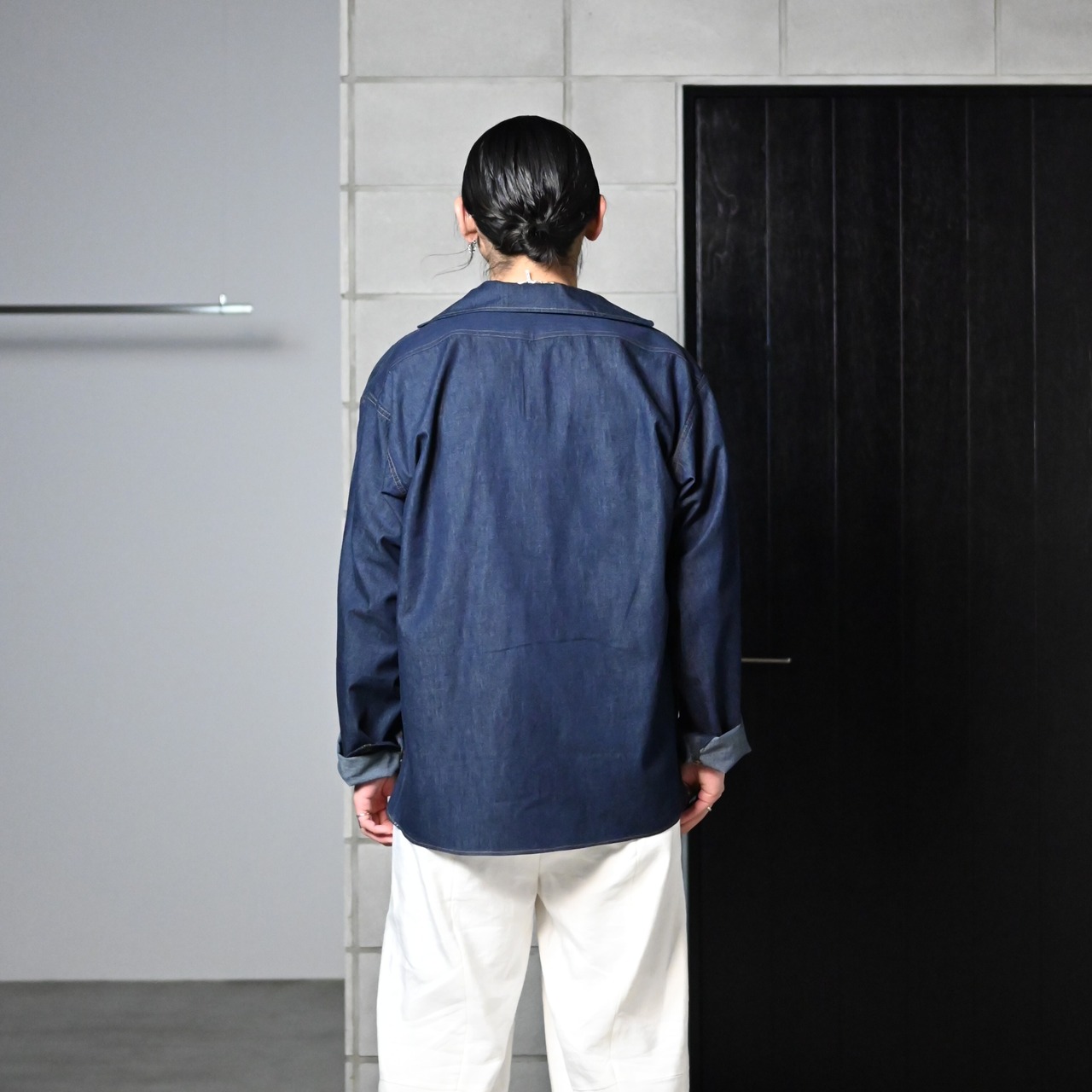 OLD JOE(オールドジョー) CAMP COLLAR MARINE SHIRTS (Long-Sleeve)