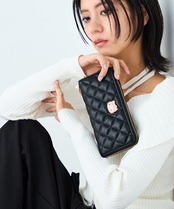 HELLO KITTY : ROUND FASTENER LONG WALLET KT-W5271