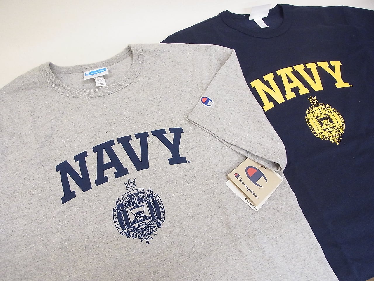 Champion 7oz T-SHIRT/USNA OFFICIAL PRINT | LAUGHTER