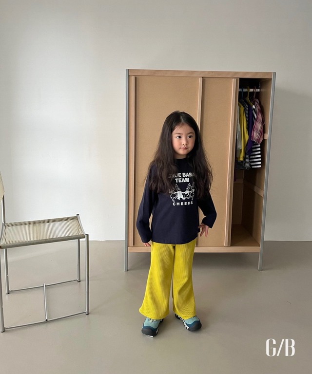 《送料無料》予約:ピアブーツカットパンツ【GRUEBABA】※ジュニアサイズ