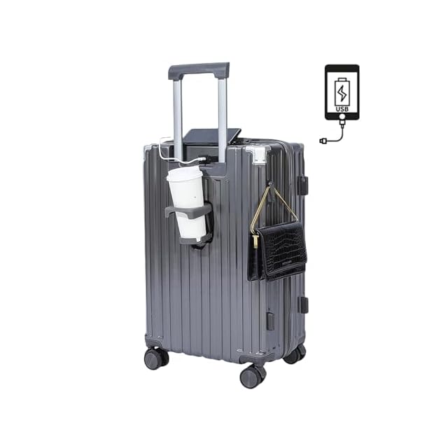 SUPBOX] スーツケース 機内持ち込み キャリーケース USBポート付き