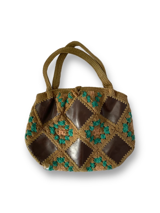 Patchwork design bag