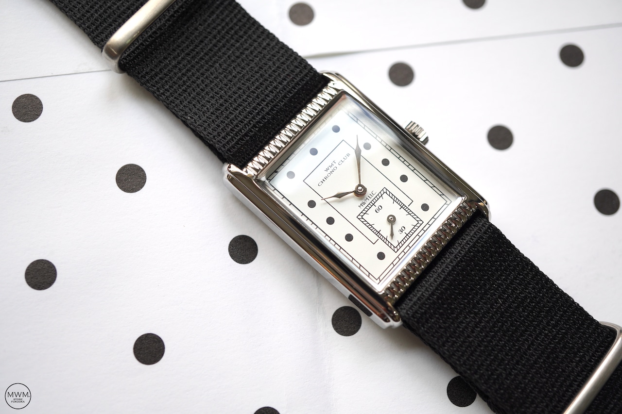 WCNC Ponto – "Polka Dot" Black Nylon strap
