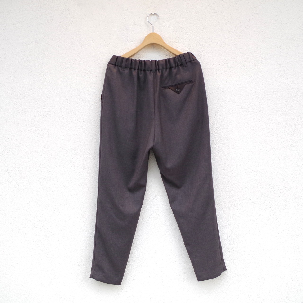 SIWALY  tapered easy pants