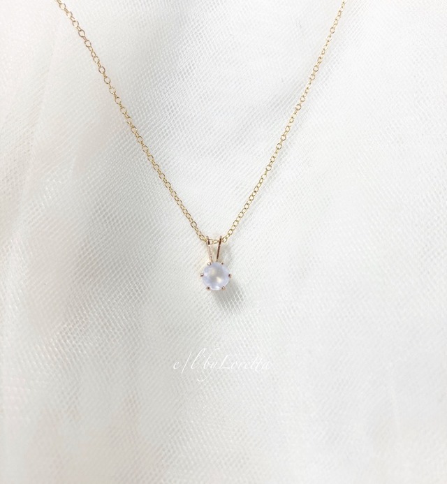 カルセドニー 14kgf necklace