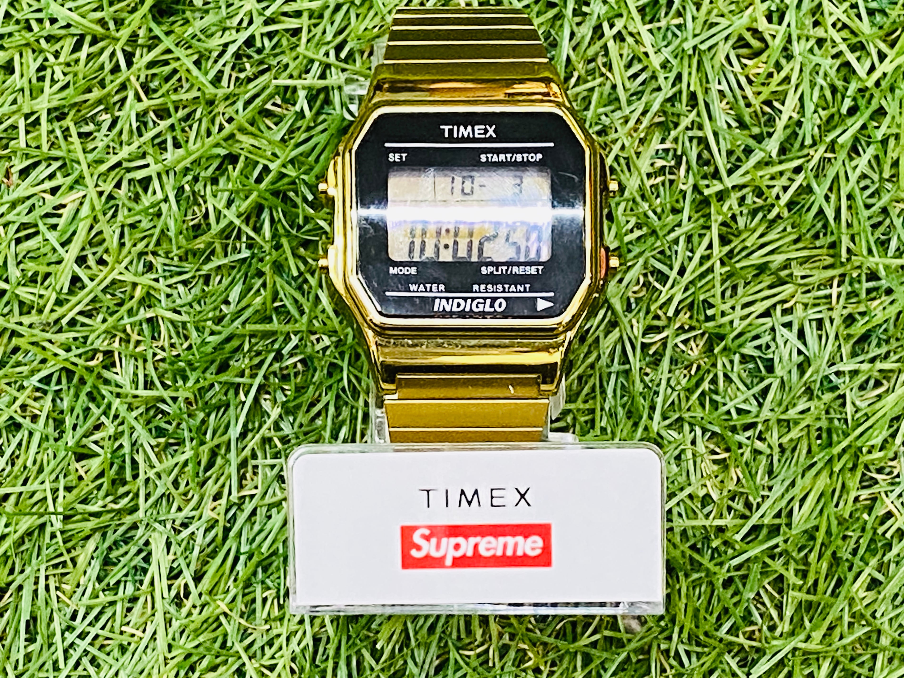 Supreme Timex® Digital Watch Gold