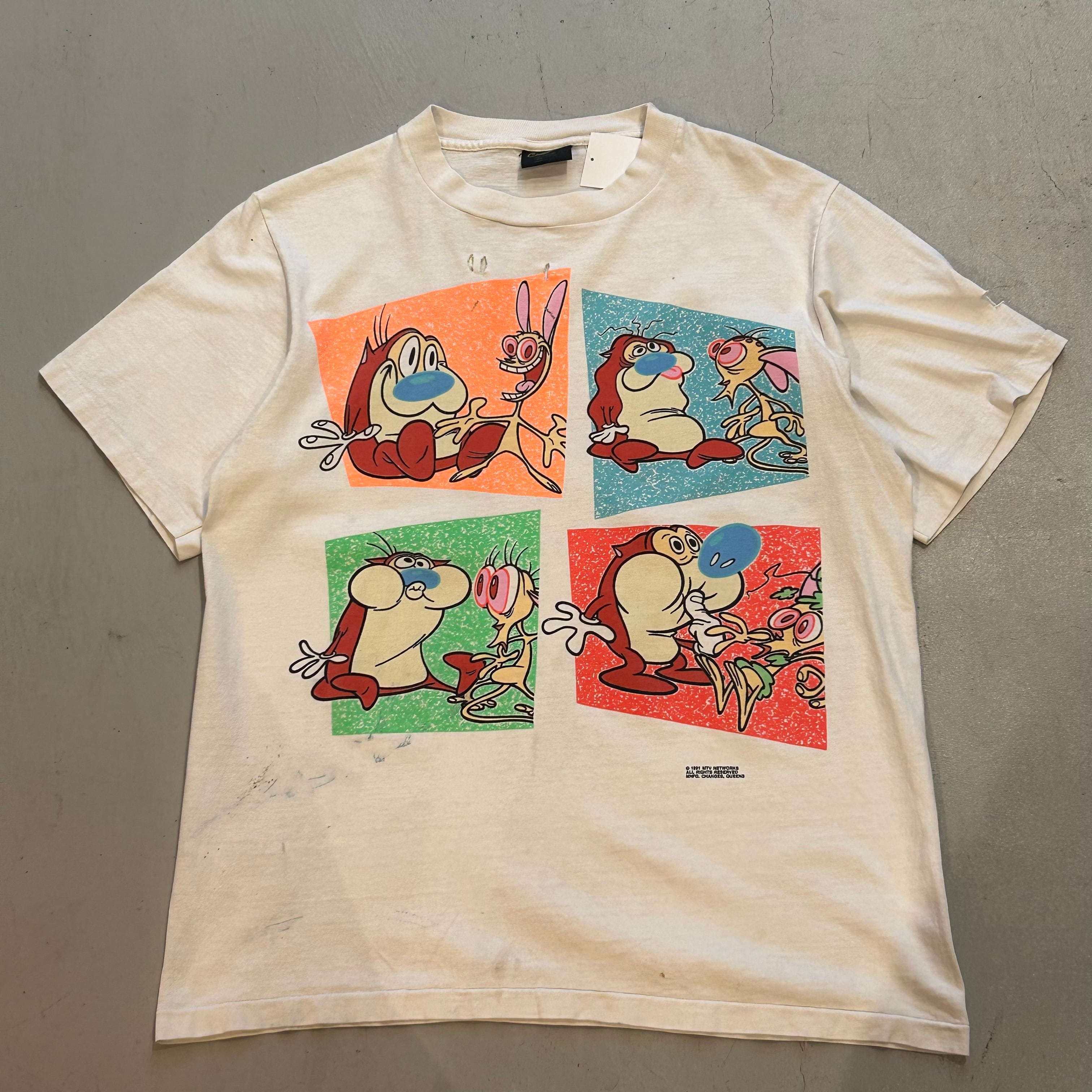 90s REN AND STIMPY t-shirt【高円寺店】 | What