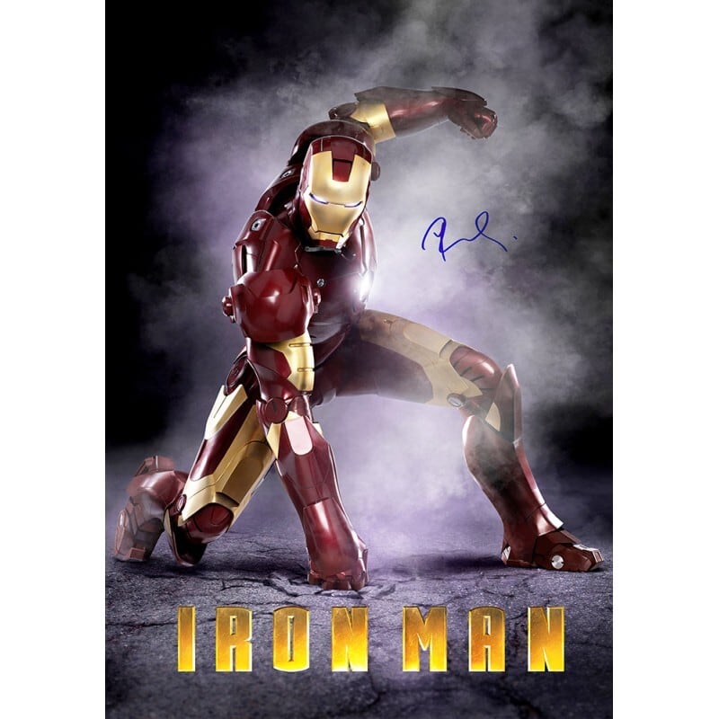 Iron Man(アイアンマン) 【直筆サイン入りミニポスター】 | searchlight