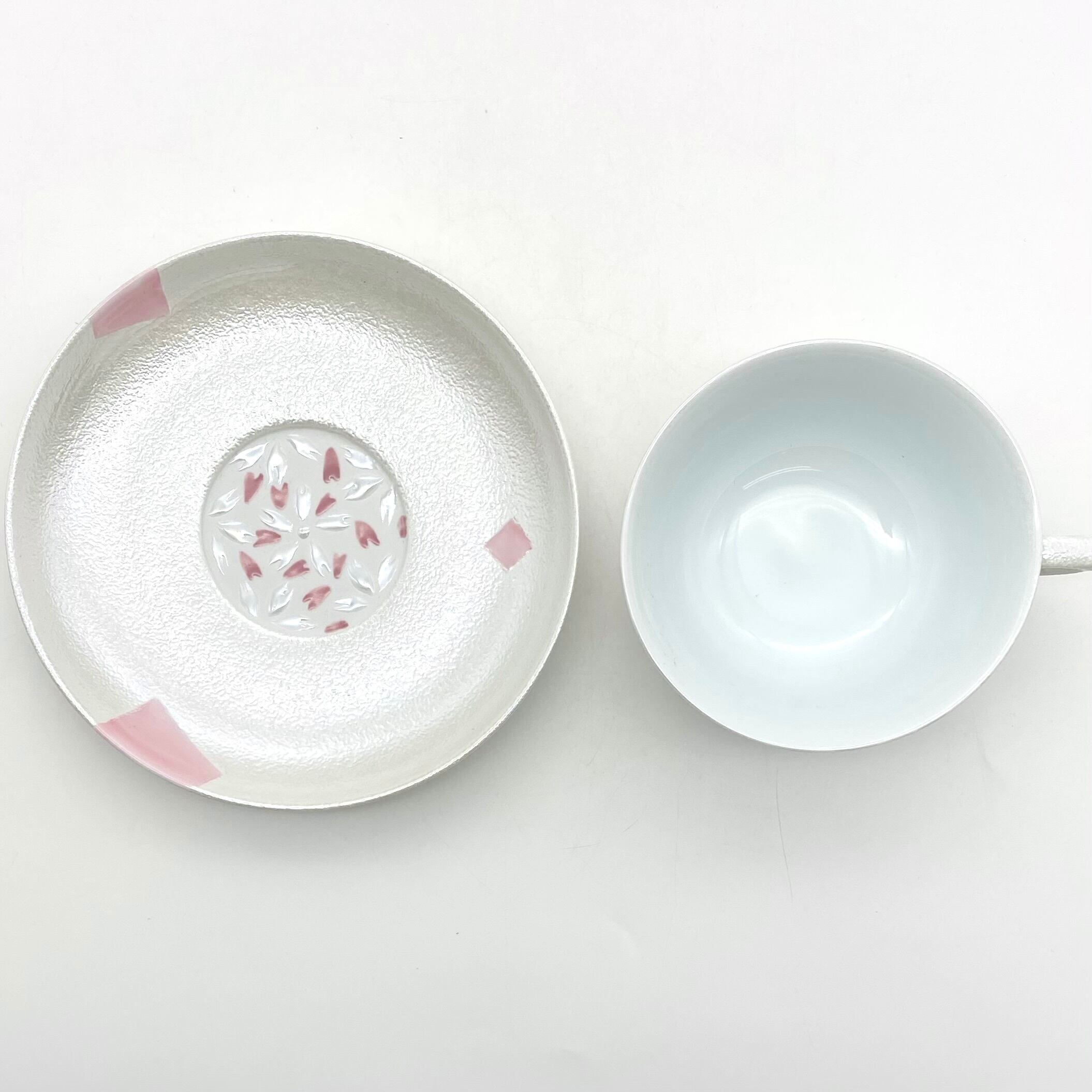 SALE】ラスター桜 赤 碗皿 S16 | 24to3［西富陶磁器オンラインストア