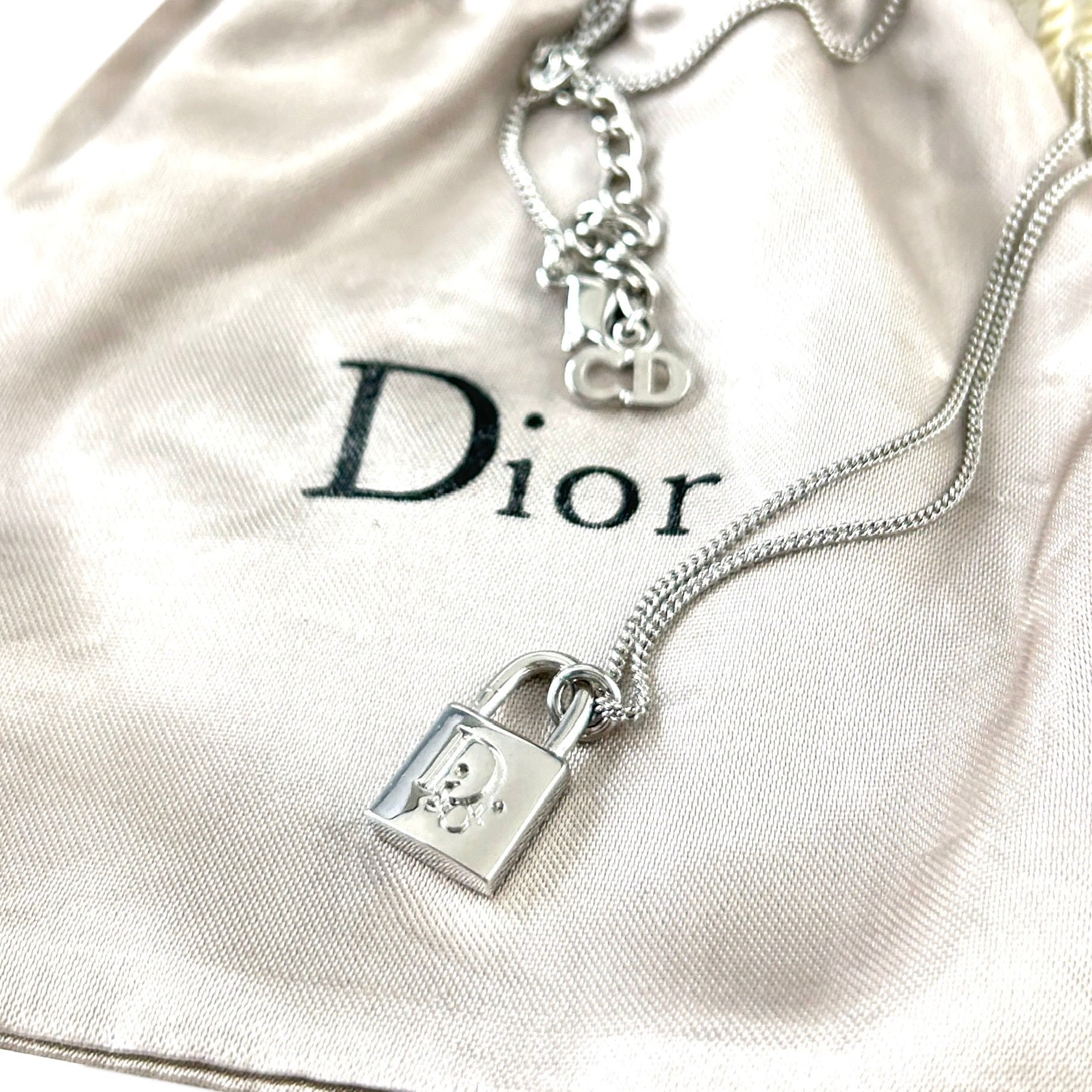 日本直送 名牌中古包 】Christian Dior ディオール カデナデザイン