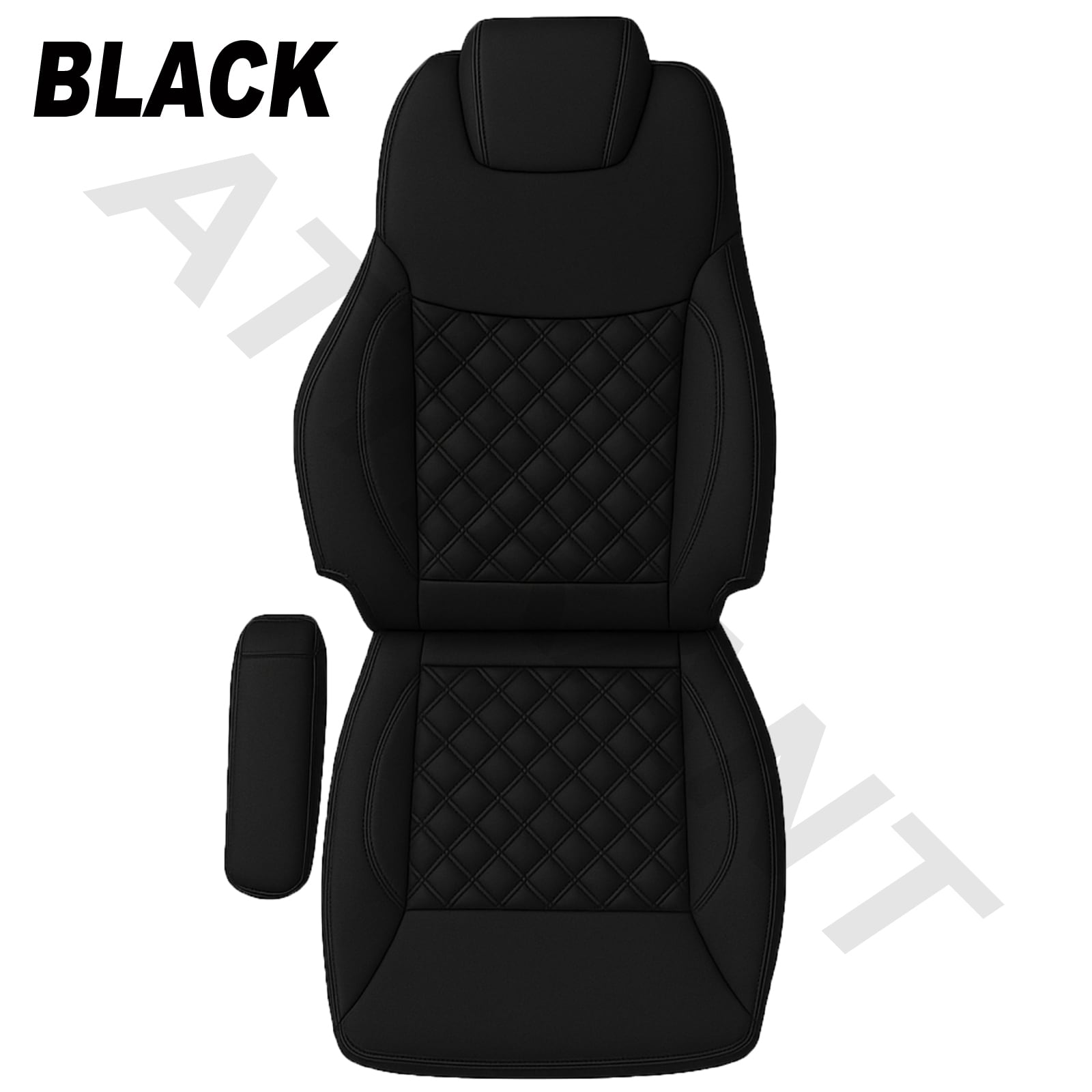 UD クオン シートカバー PVC レザー 運転席 高品質 難燃性 防水