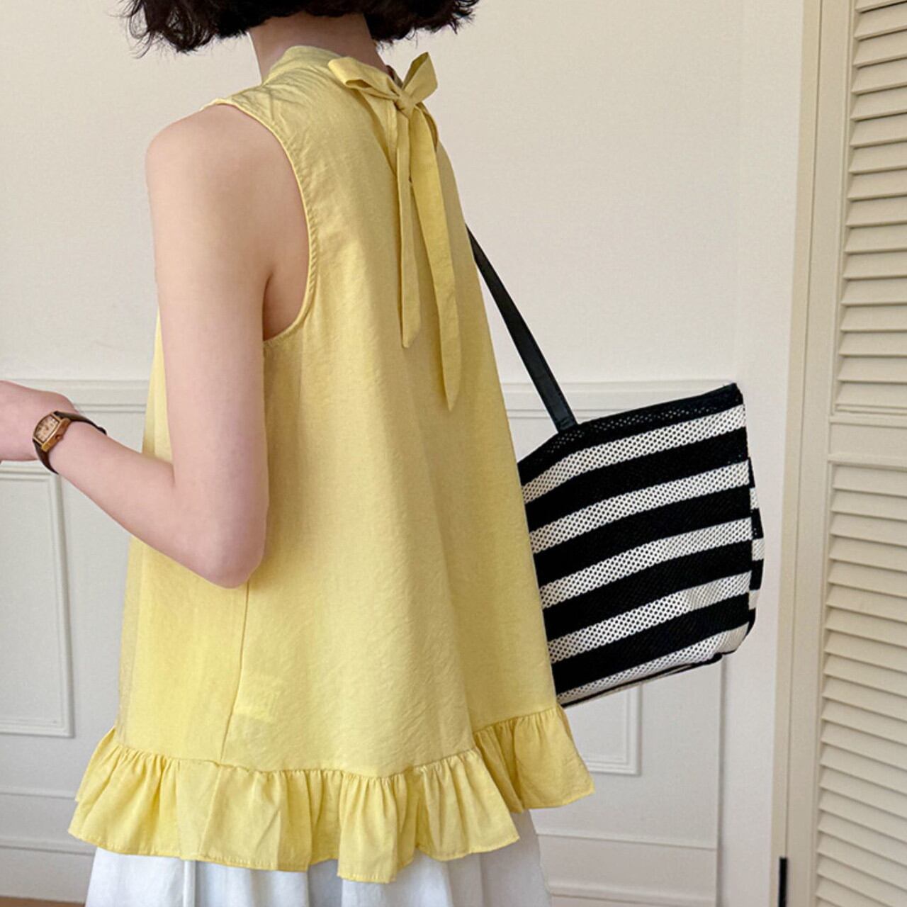 Tiered A-line flare top ◇2colors 1981