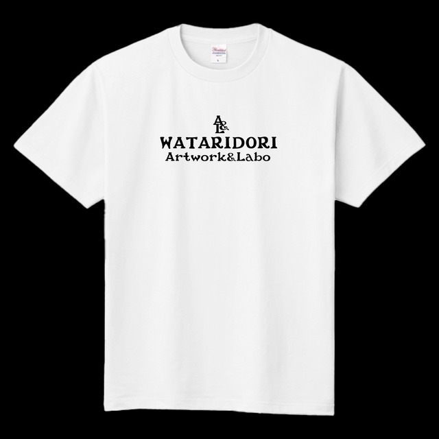 WATARIDORI Artwork＆Labo ロゴマークTシャツ Ver.W（ホワイト）