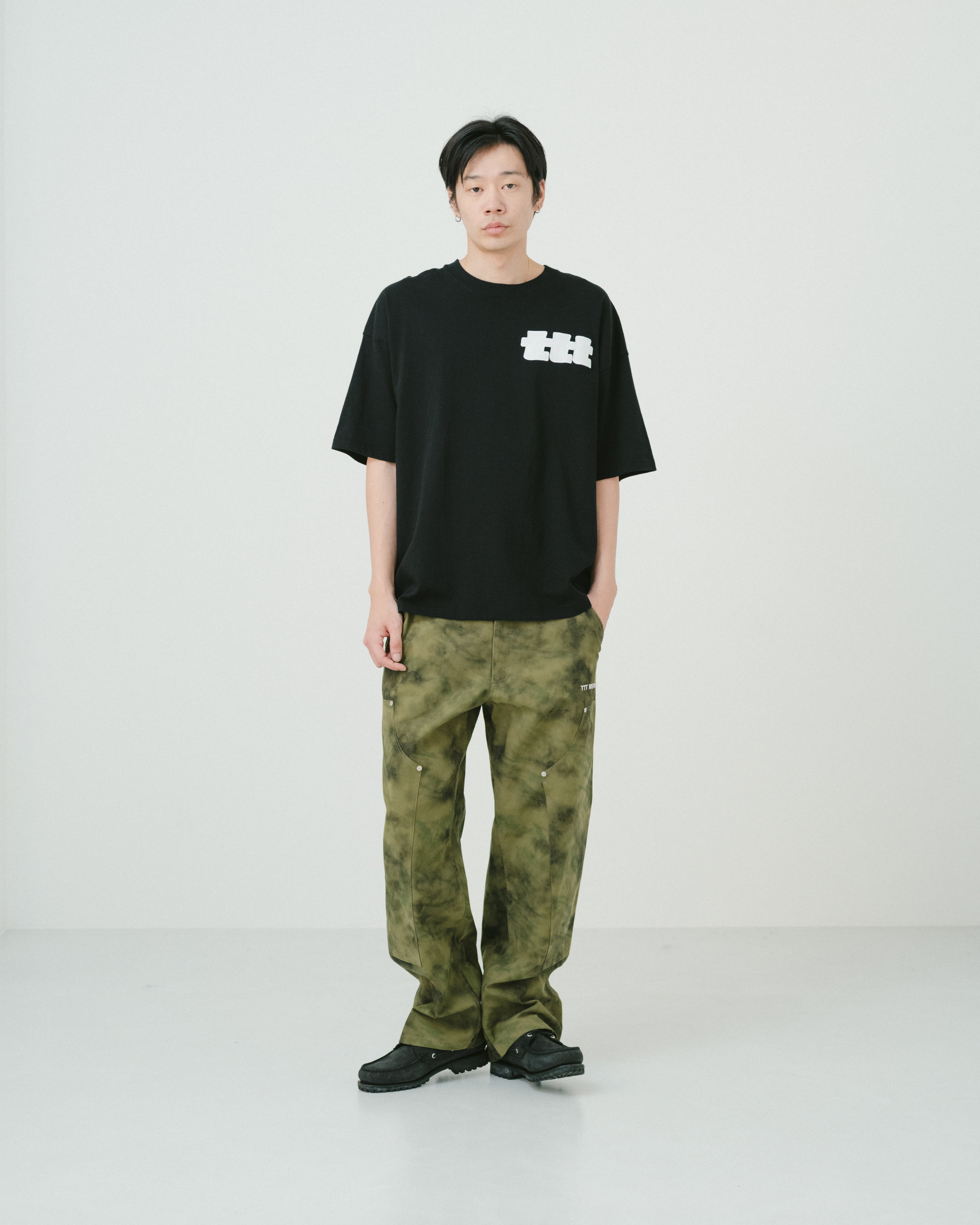 ttt logo T-shirt（BLACK） | TTTMSW