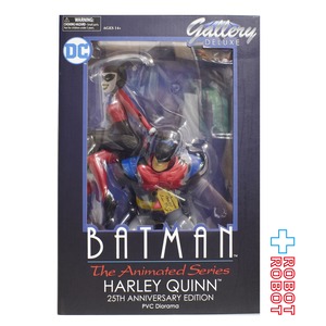ダイアモンドセレクト DCギャラリー バットマン アニメイテッド 25周年 バットマン & ハーレイ・クイン スタチュー フィギュア 開封箱入