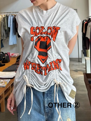 【26SS】Create Clair クリエイトクレイル / REMAKE T-SLEEVELESS