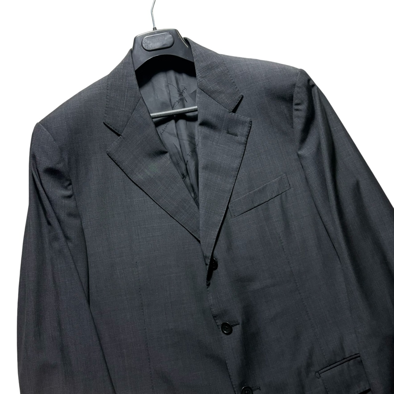 SALVATORE FERRAGAMO pincheck tailored jacket