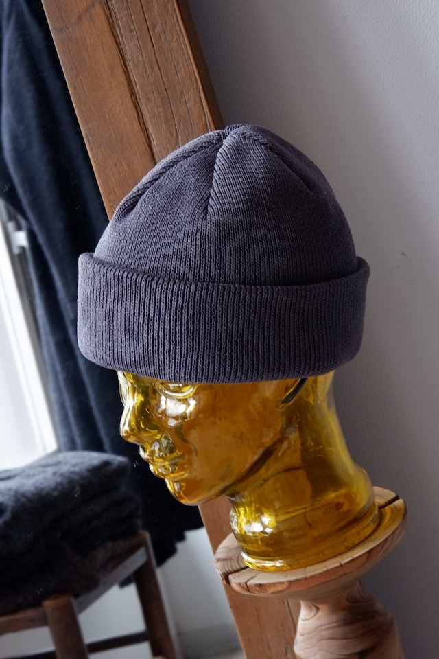 YOKO SAKAMOTO KNIT BIG WATCH CAP (GRAY)